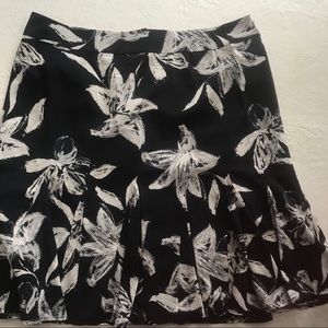 CLEO Womens Floral Print Skirt